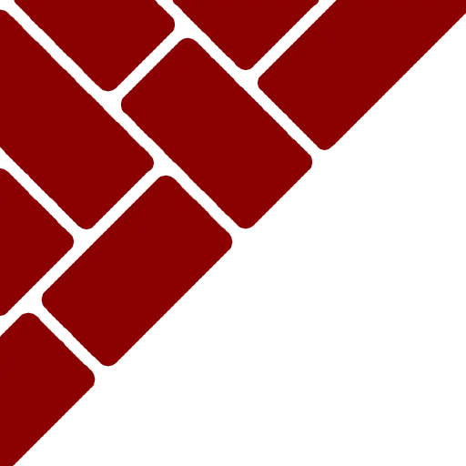 icone carrelage rouge