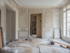 rénovation d'un salon par PLMV RENOV